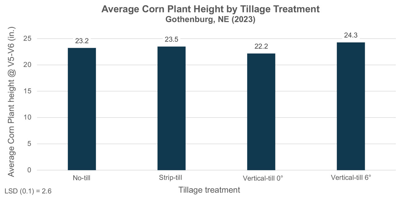 Average plant height