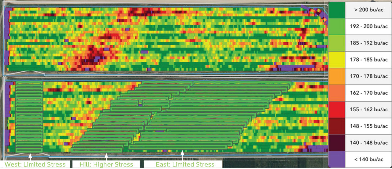 FieldView™ yield map 