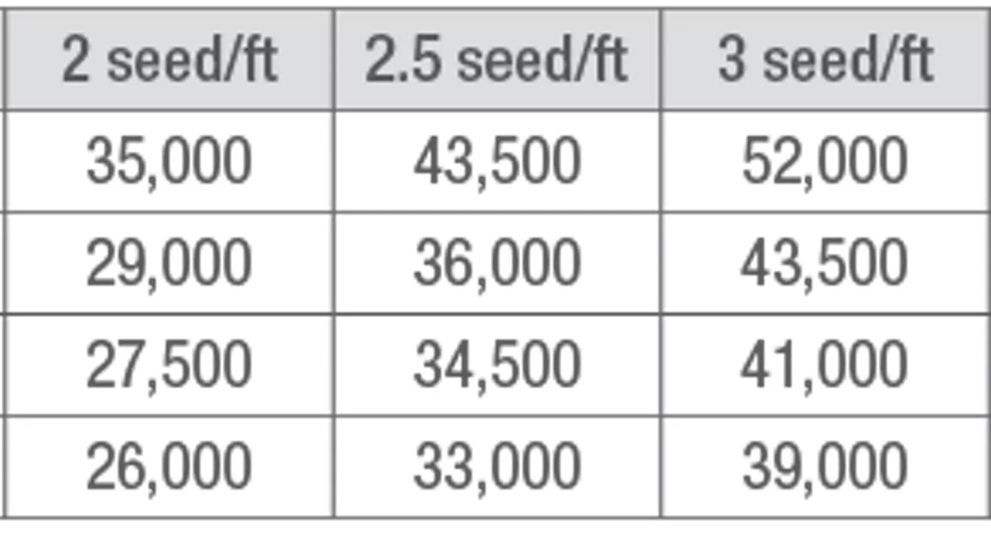 Cotton Seeding Rate And Row Spacing