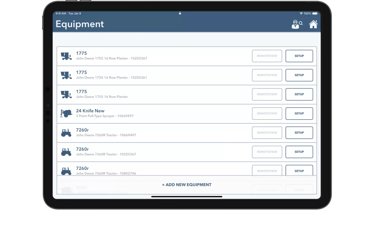 Setting up RemoteView in the FieldView Cab app