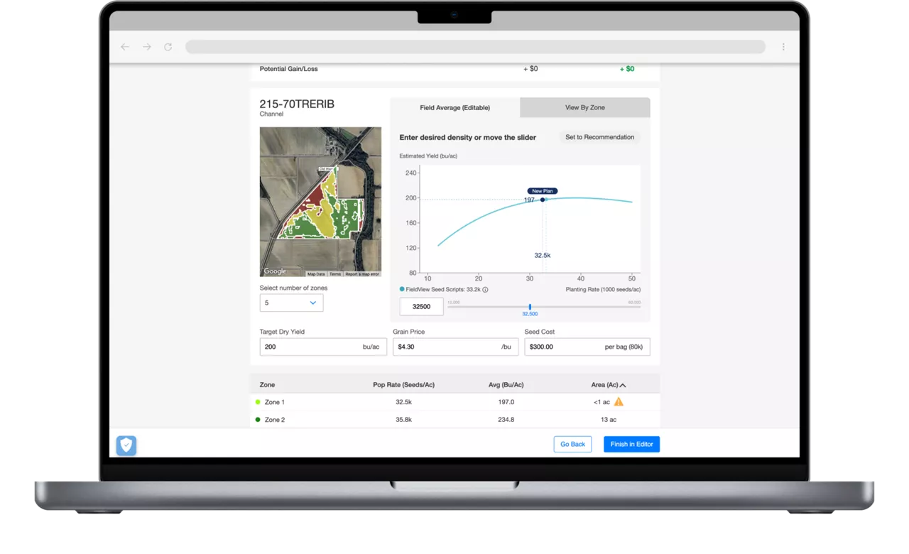 Review FieldView Seed Script