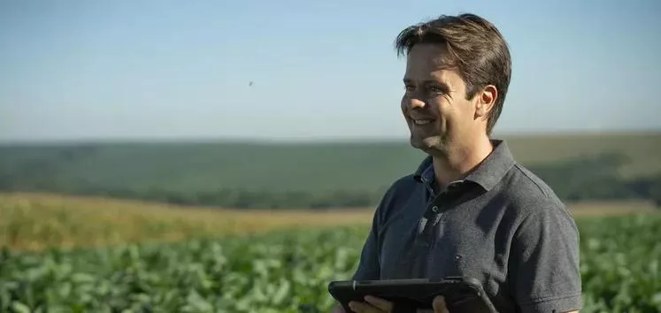 Cássio Kossatz falando da importância da sustentabilidade na lavoura para o futuro da agricultura