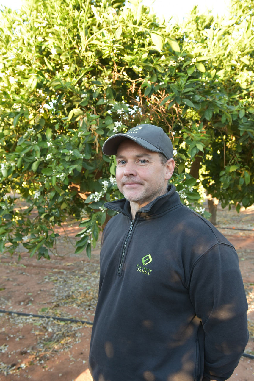 Shaun Pick, who previously managed the Farmer Johns business in SA’s Riverland region, says Alion herbicide has been a “game changer” for the area’s growers. He says they now have confidence knowing they will achieve good weed control and can concentrate on other things to help produce better quality fruit.