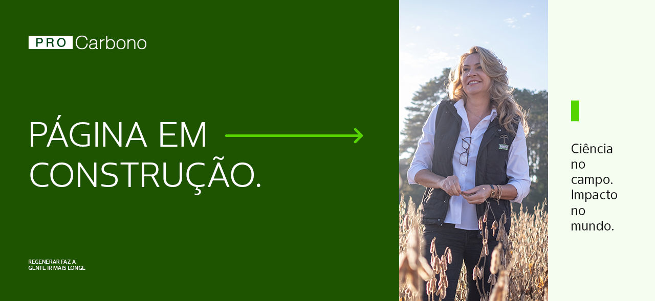 O agro como parte da solução: transformamos ciência aplicada no campo em impacto comprovado na cadeia.