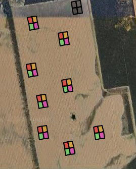 ‘Laconik Combine’ crop trials technology allows growers to easily establish a series of randomly located replicated strip trials in their paddocks.