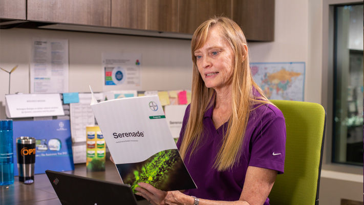 Serenade Soil expert Denise Manker from Bayer