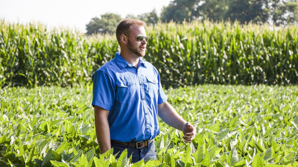 Preston Schrader, Bayer Seed & Trait Technology Development Representative