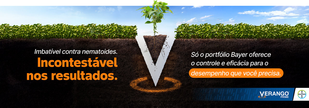 Imbatível contra nematoides incontestável nos resultados só o portfólio Bayer oferece o controle e eficácia para o desempenho que você precisa.