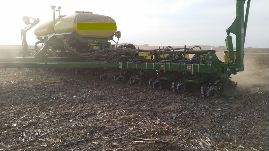 Planters should be serviced prior to going to the field. 