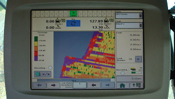 Grain yield monitor.