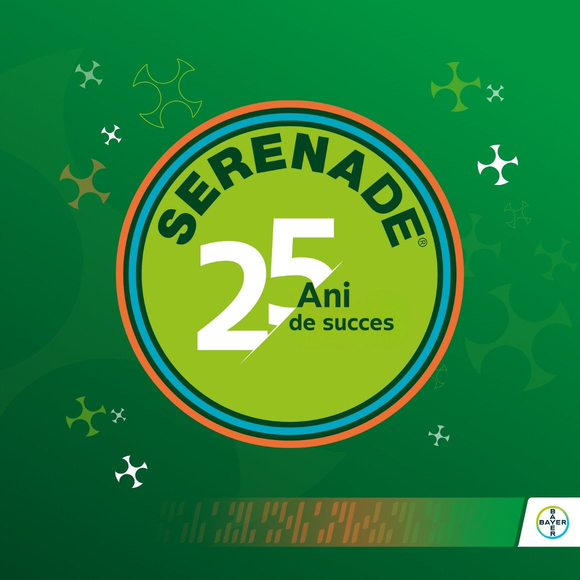 serenade logo 25 years celebration