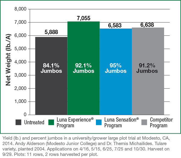 Yield chart