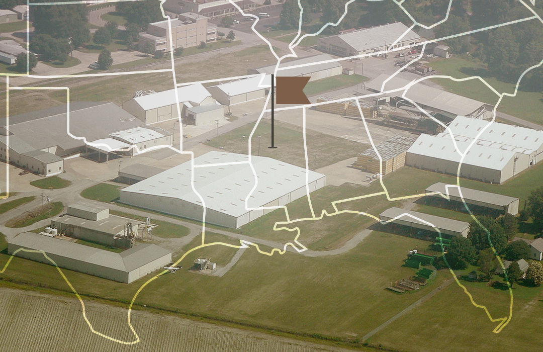 Bayer Scott Learning Center and the regions they support.