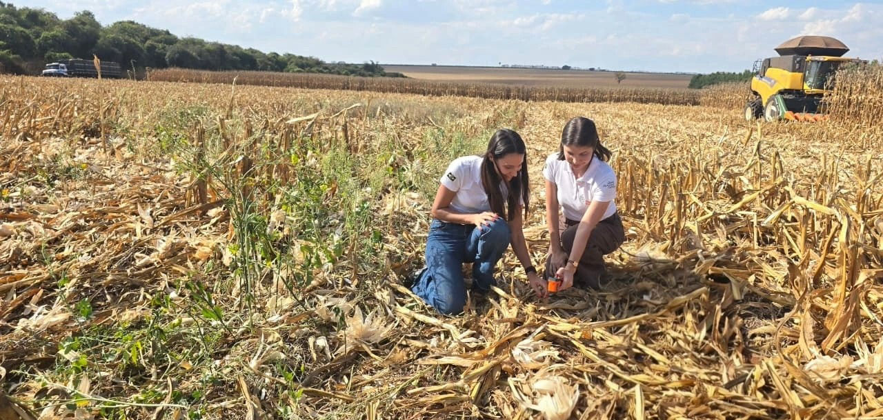Foto: Aline e Nathalia Vick. Créditos: JeffreyGroup/Bayer