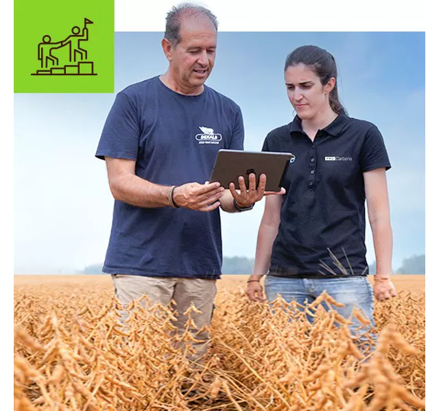 Icon of Connection with more than 23,000 farmers who have trusted Bayer for decades