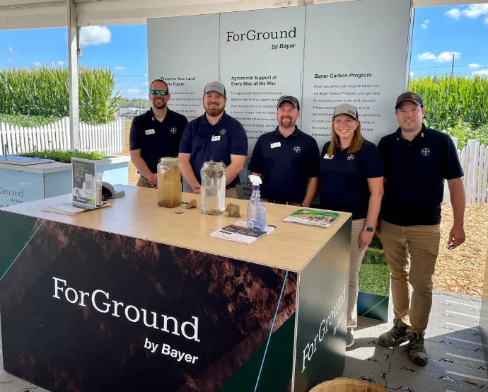 ForGround Booth at Farm Progress