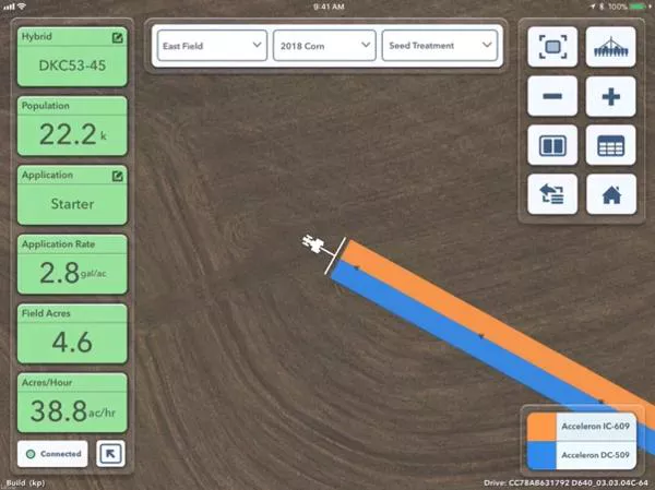 FieldView Cab: aplicativo não exige conexão ininterrupta com a internet