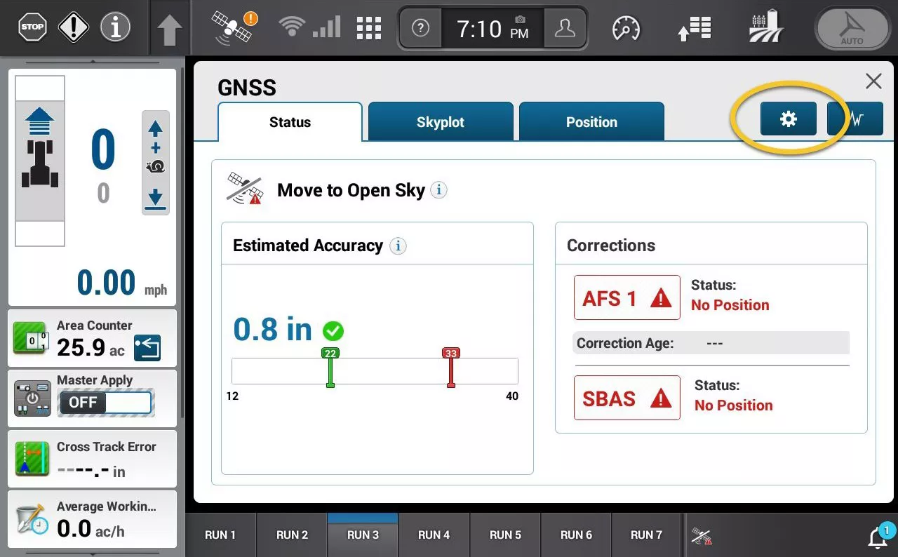 instalación sembradora