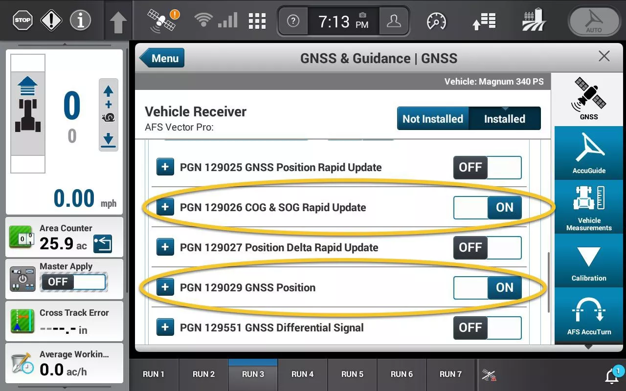 instalación de sembradora