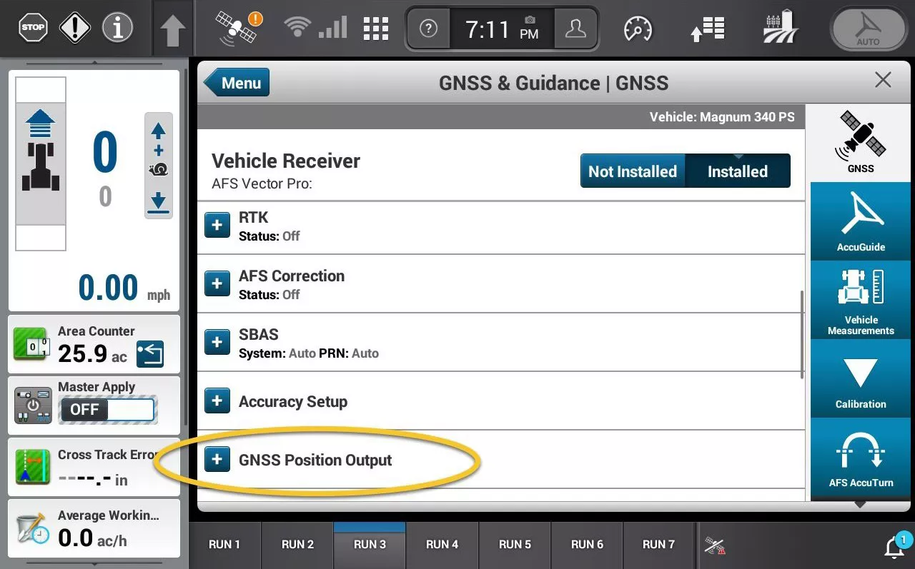instalación sembradora