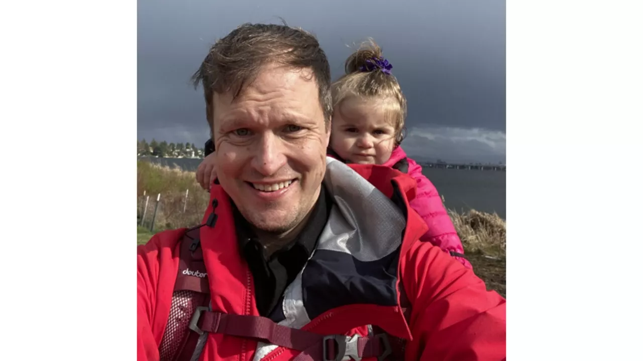 Matt and Frances Garvert on a Hike