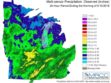 Midwest Precipitation Records