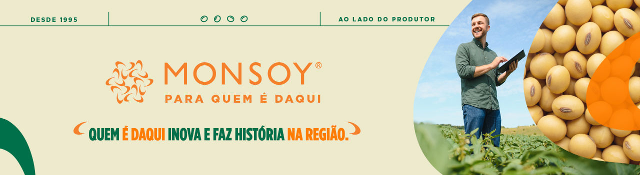 Monsoy 30 Anos de Proteção Completa e Alta Produtividade para Soja.