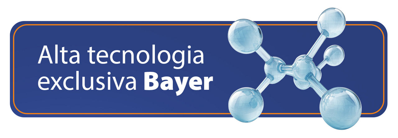 Alta tecnologia exclusiva Bayer