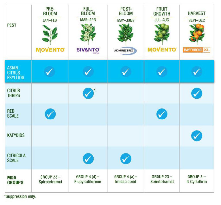 Proven Season Long Application Timeline