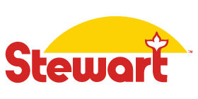 Stewart seed red and yellow brand logo