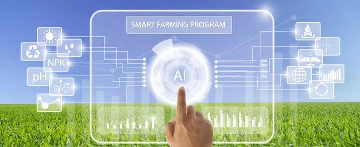 A Inteligência Artificial aumenta a capacidade de processamento e análise dos dados gerados durante as operações no campo