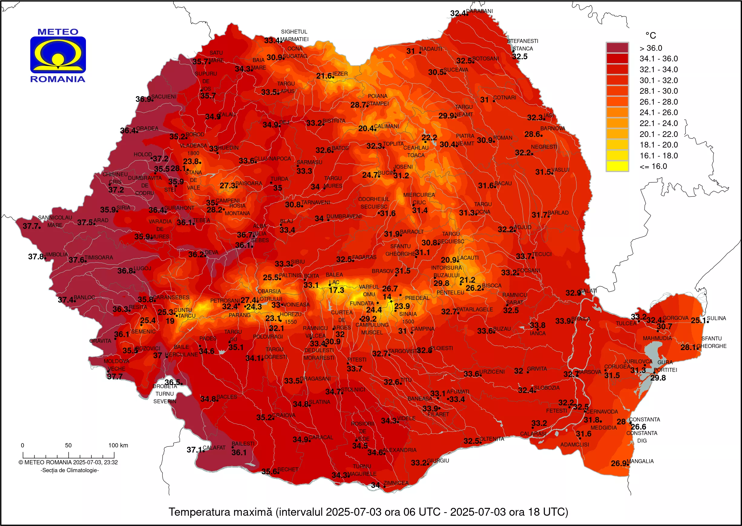 temperaturi ridicate