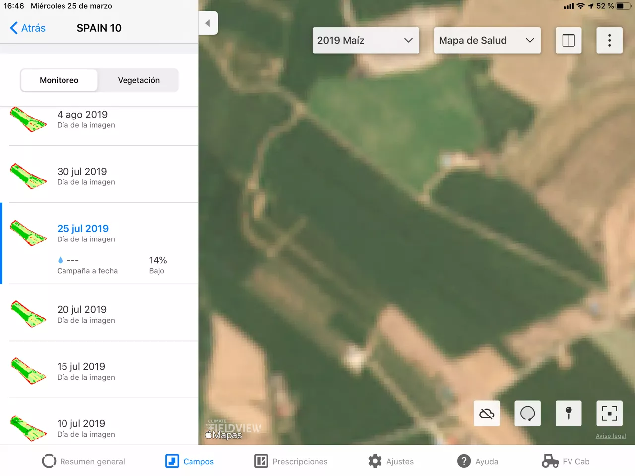 True Color map in FieldView